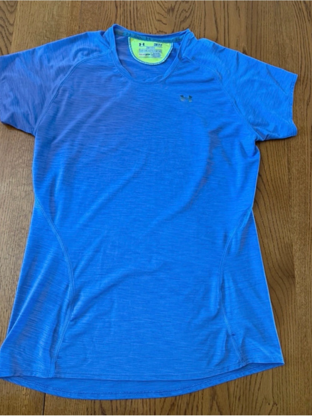 Under Armour Women’s Short Sleeve Electric Blue Performance Tee